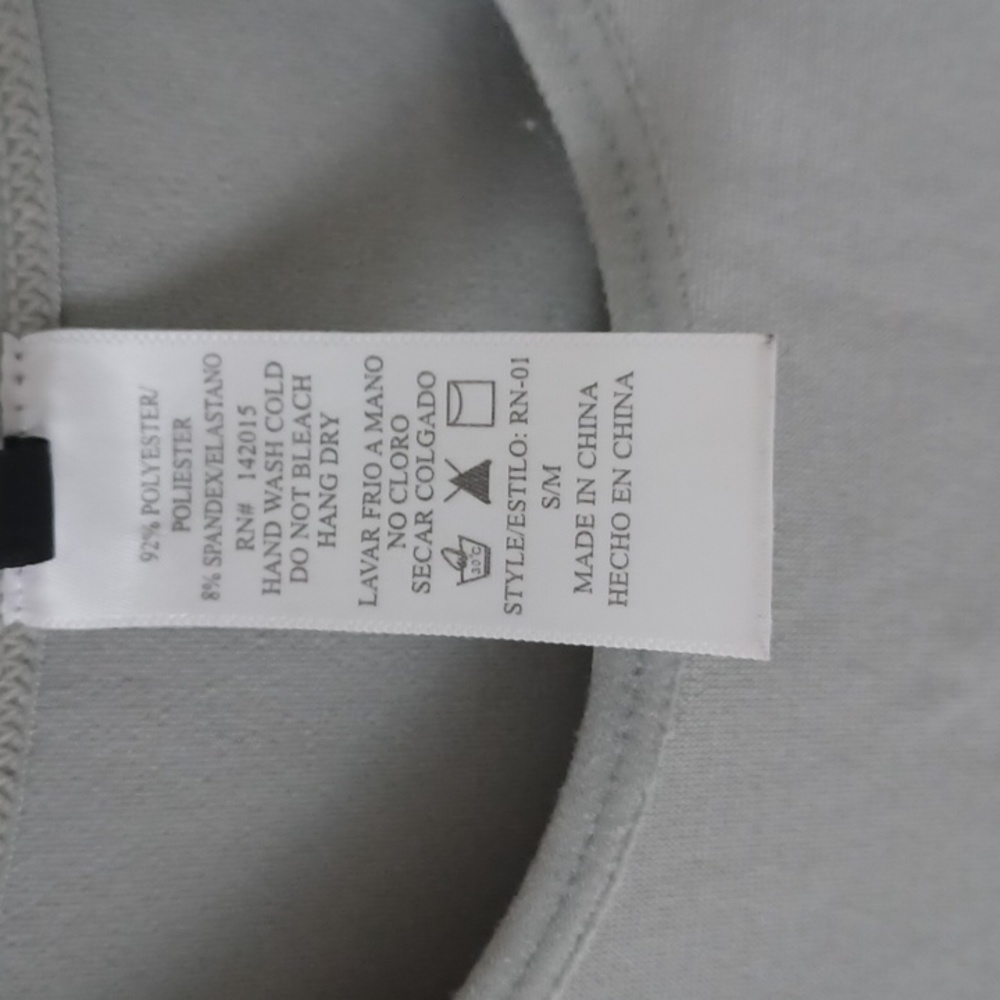 NWOT New Mix Womans Heather Green Shirt - Picture 5 of 5